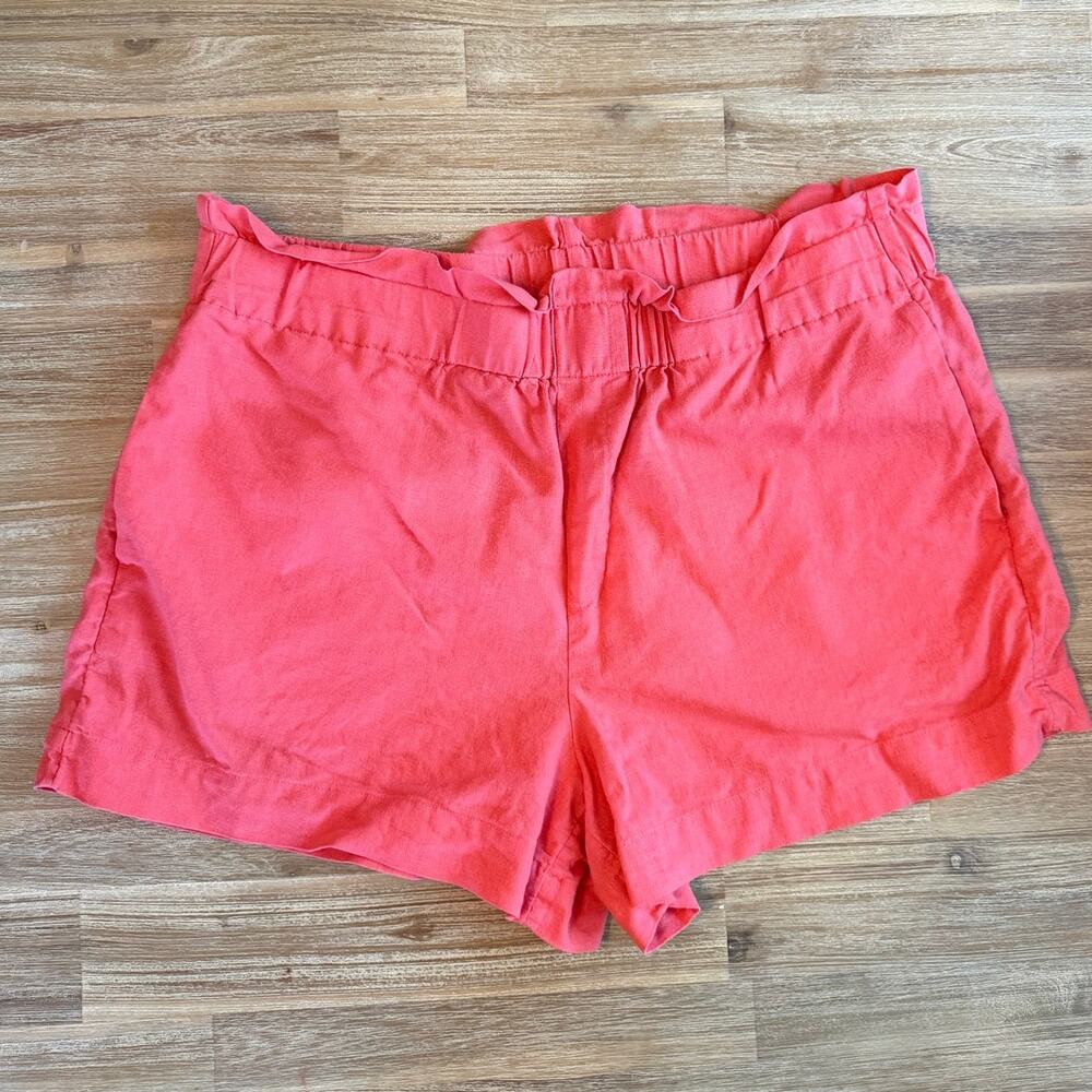 A New Day Shorts Target Size XL Women’s Linen Pink Breatable Moisture Wicking